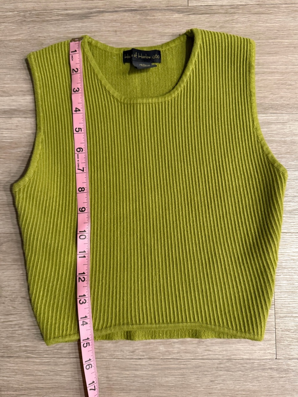 House of Harlow Olive Green Tank Blouse